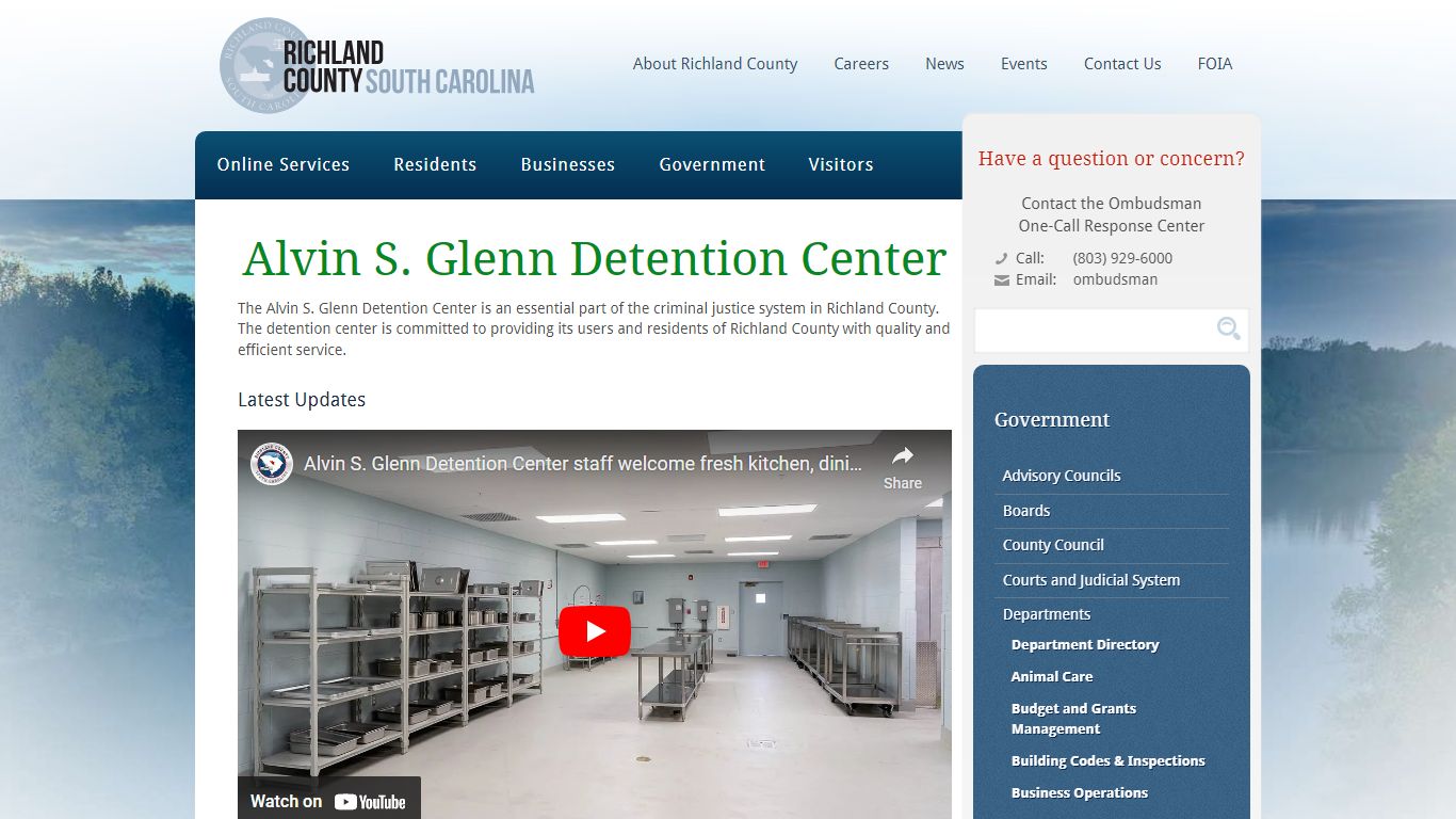 Richland County > Government > Departments > Public Safety > Detention ...